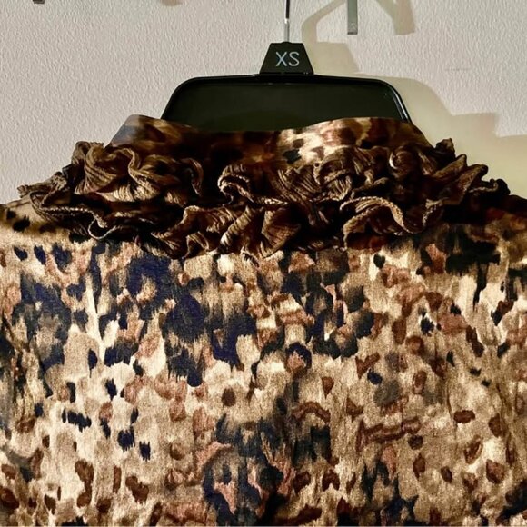 Elie Tahari Sleeveless Silk Blouse, Large - Picture 3 of 13